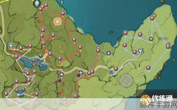 原神苹果采集秘籍，最佳路线与丰富收获
