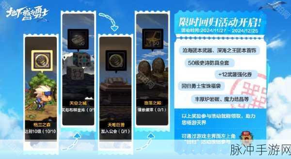 DNF回归勇士组队特别奖励全解析