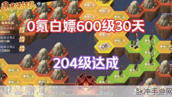 火影忍者OL手游红莲之瞳训练通关全攻略