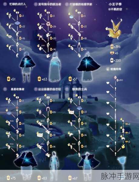 光遇梦想季兑换表全解析 助你畅玩无忧