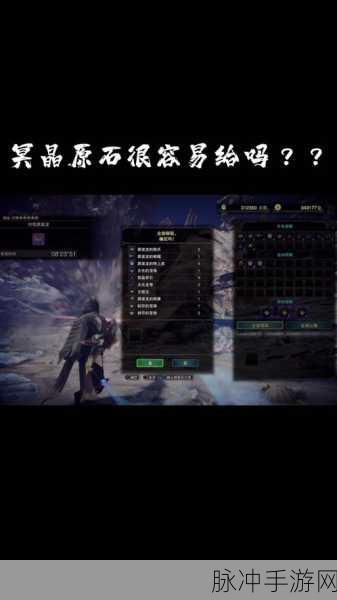怪物猎人世界，全面解析护石获取攻略
