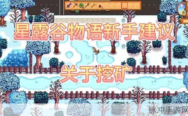 星露谷物语新手刷矿技巧全解析，如何高效挖矿