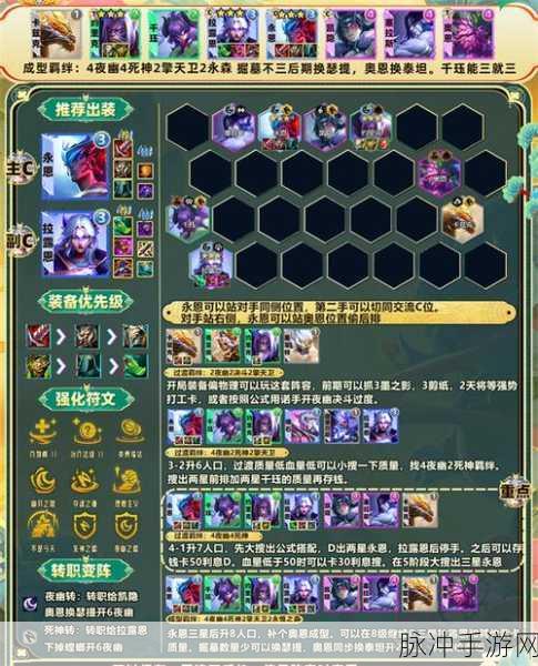 云顶之弈最强阵容夜幽玩法深度剖析