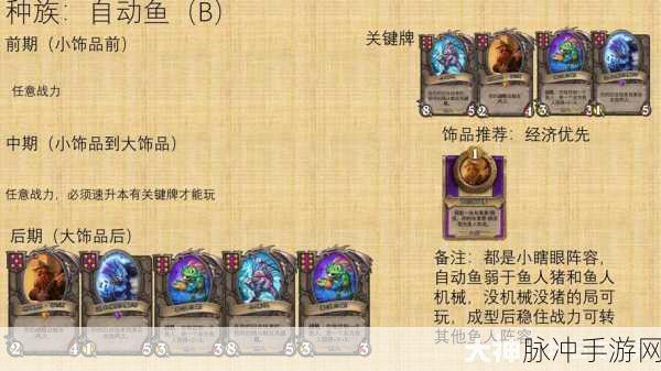 炉石传说酒馆战棋，深度解析鱼人卡牌攻略