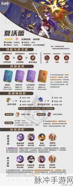 原神新角色夏沃蕾，火系辅助的全面解析