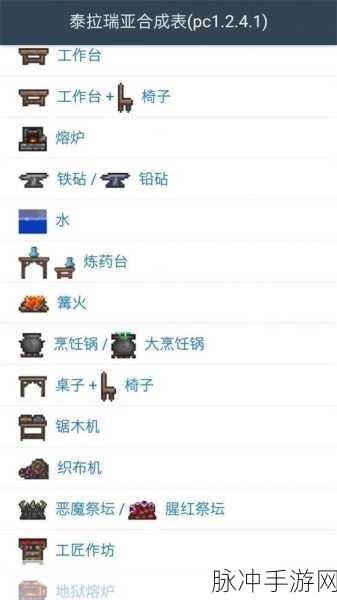 泰拉瑞亚，重型工作台与秘境探险全攻略