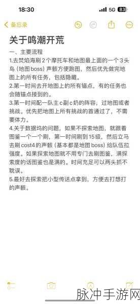 鸣潮新手必知，打造强力开荒阵容的神奇秘籍