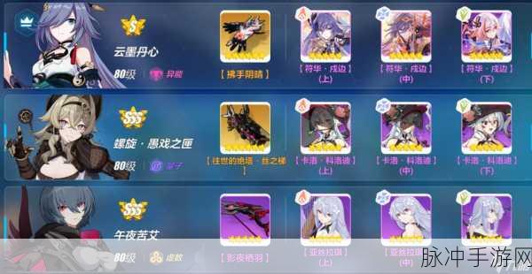 崩坏3维尔薇升阶攻略,顶尖玩法与最佳搭配深度解析