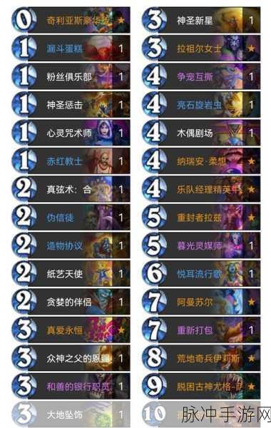 炉石传说鲜血魔法乱斗，卡组搭配秘籍与最强推荐