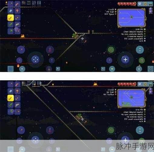 泰拉瑞亚手游，悬停按键背后的深度攻略