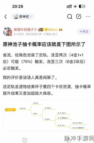 原神新版池保底机制规则深度解析