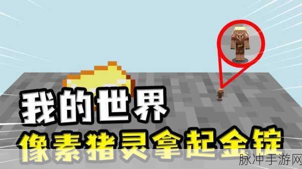我的世界手游攻略，揭秘猪灵主动攻击玩家的原因