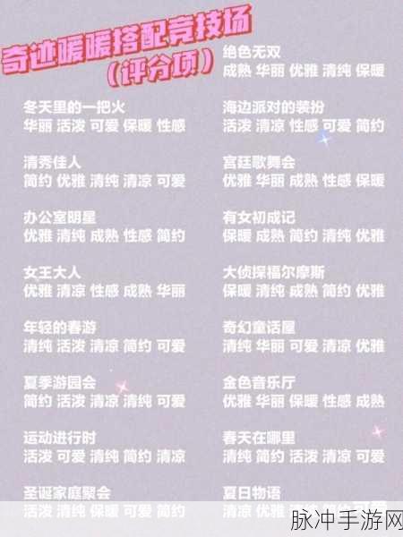 奇迹暖暖第二卷第十章科幻之国的访客刷分攻略及全关卡搭配汇总
