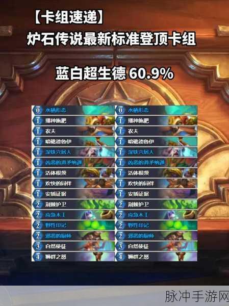 炉石传说米达暗牧卡组搭配推荐，掌握暗影与治疗的力量