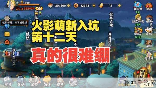 火影忍者手游攻略，高效扫荡精英副本与翻倍奖励领取指南