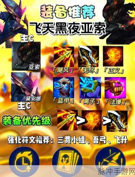 云顶之弈黑夜屠龙亚索阵容深度玩法攻略
