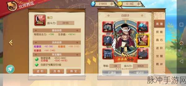航海王启航，技能加点全攻略，打造最强海贼团