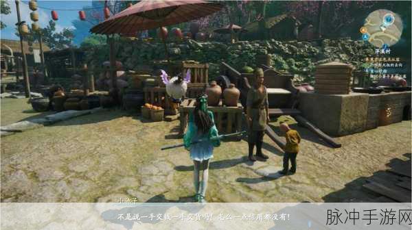 仙剑奇侠传7手游攻略，揭秘泉隐村特殊购买位置