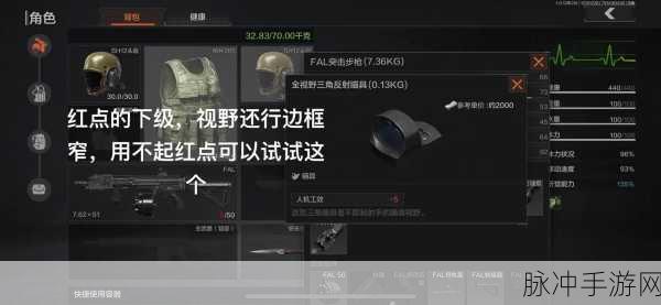 暗区突围 20 倍镜无法使用之谜与解决之道