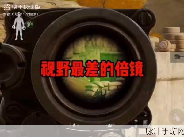暗区突围 20 倍镜无法使用之谜与解决之道