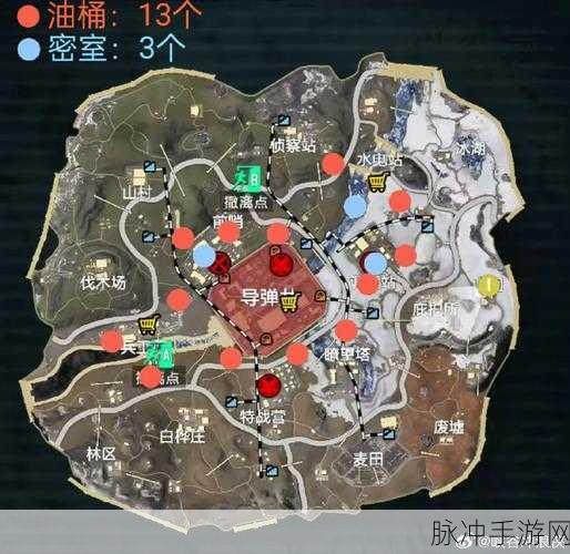 和平精英四大地图秘密基地全揭秘