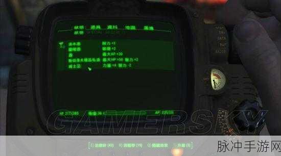 辐射4改装武器装备AP值方法深度解析