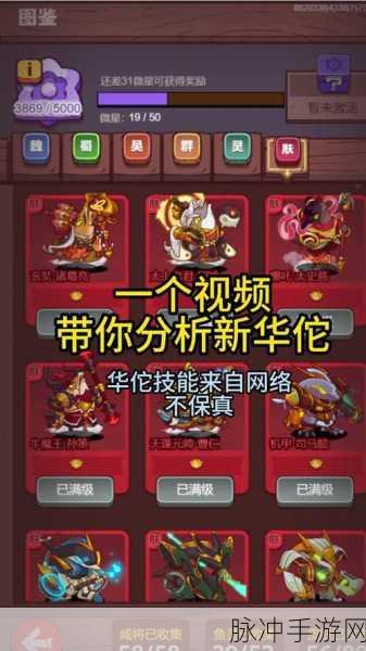 咸鱼之王6110关华佗通关攻略，全面解析与实用技巧