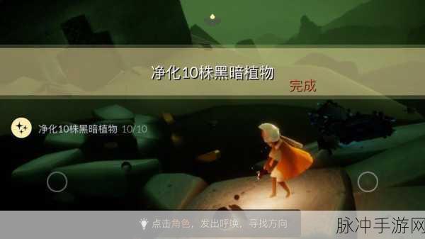光遇手游攻略，净化十株黑暗植物高效方法分享