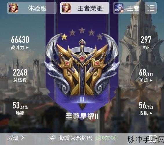 王者荣耀荣耀王者上分全攻略，解锁胜利的关键技巧