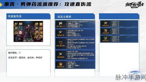 DNF男弹药职业深度解析，物理与魔法双重选择下的实战攻略
