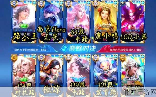 王者荣耀策略新篇，圣骑士亚瑟5V5阵容搭配全攻略，解锁团队协同制胜之道