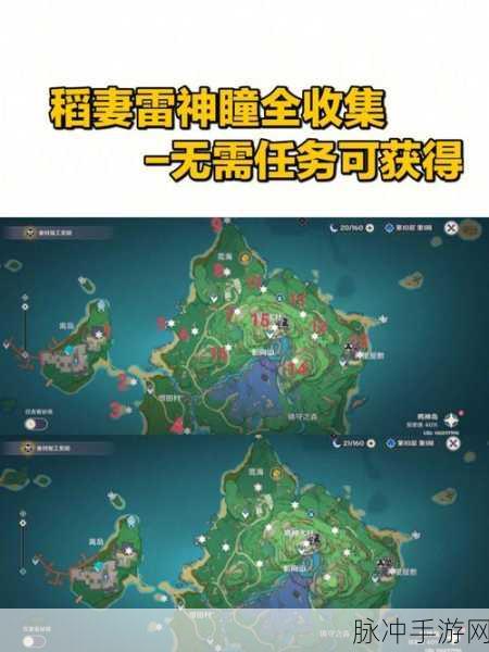 原神雷神瞳全位置精准揭秘