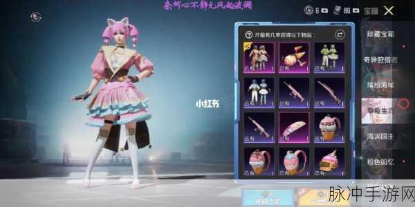 和平精英，无畏军需宝箱稀有物品获取秘籍