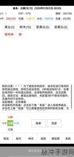 开拓者游戏手机版下载，探索无限可能的文字冒险之旅