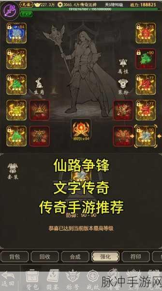 文字传奇手游破解版风靡全网，热血传奇手游深度攻略与数据解析