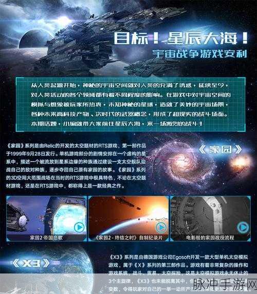 宇宙战争，征服星辰大海的射击游戏攻略