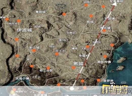 和平精英，沙漠别墅区车库精准定位指南
