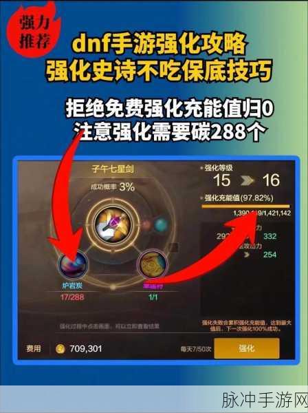 DNF 手游魔力强化的最优选择攻略