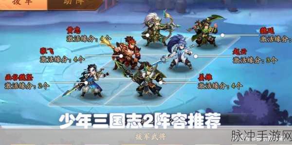 少年三国志 2，金 5 制霸三国的超强阵容攻略