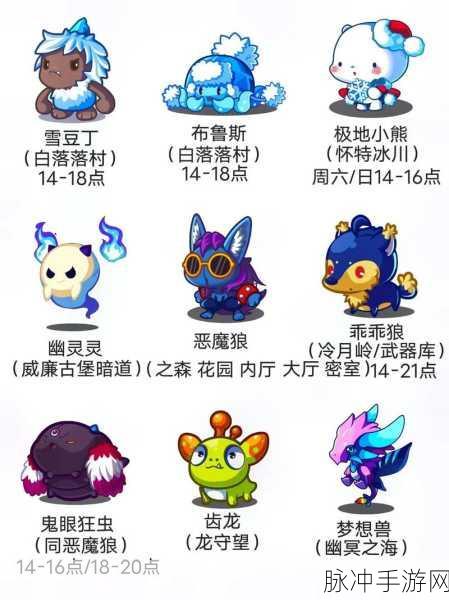 洛克王国稀有宠物捕获秘籍，地点全知道
