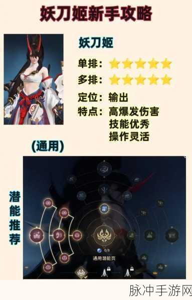永劫无间手游，妖刀姬的最佳组队阵容攻略指南
