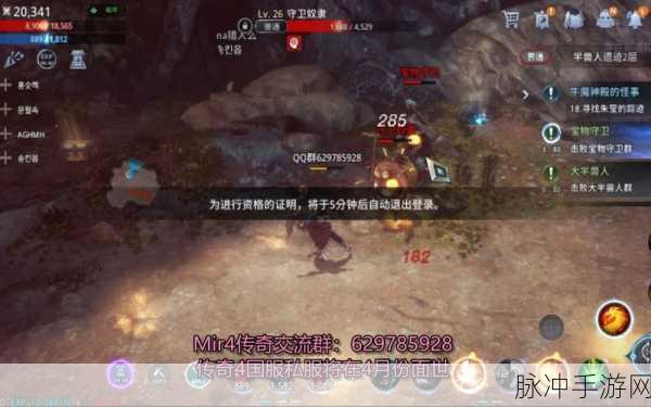 探索无尽魔幻世界，mir4手游下载全攻略