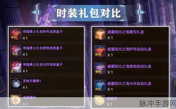 DNF 手游一年四大礼包全解析