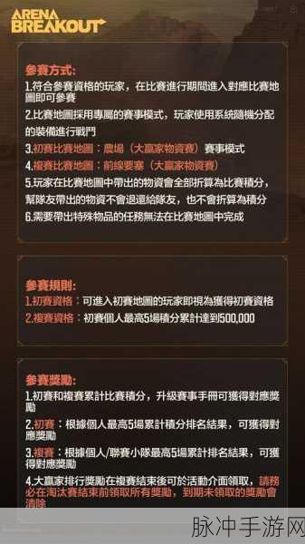 暗区突围全物资大揭秘 你想知道的都在这