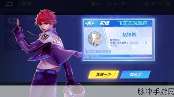 QQ 飞车手游高级驾照获取秘籍大公开