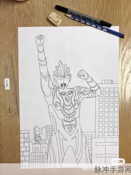 奥特曼热血涂鸦,填色绘画小游戏的极致乐趣体验