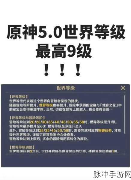 原神世界等级提升的全方位解析