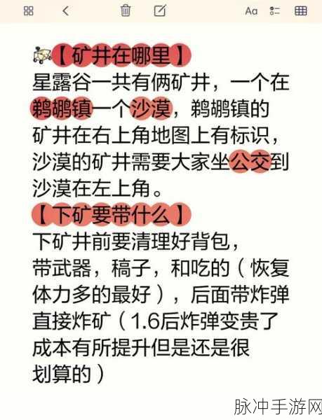 星露谷物语，铱矿获取全攻略大揭秘