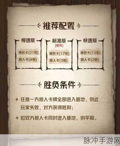 狼人对决下载，深度解析桌游玩法卡牌策略对战新体验