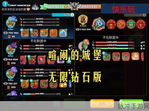 喧闹的城堡，探索经营类手游的无限乐趣与深度攻略